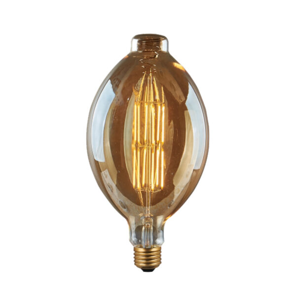Retro LED bulb Lux LED Lamp Bulb E40/E27 8W 8w – retro led bulbs in transparent and metal alloy