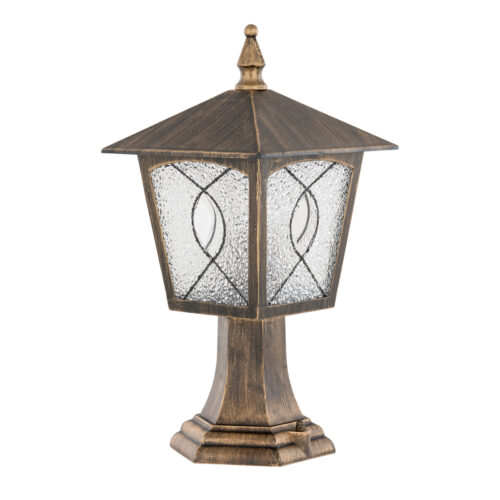 Outdoor floor light Lux Lazio – outdoor floor lights in black