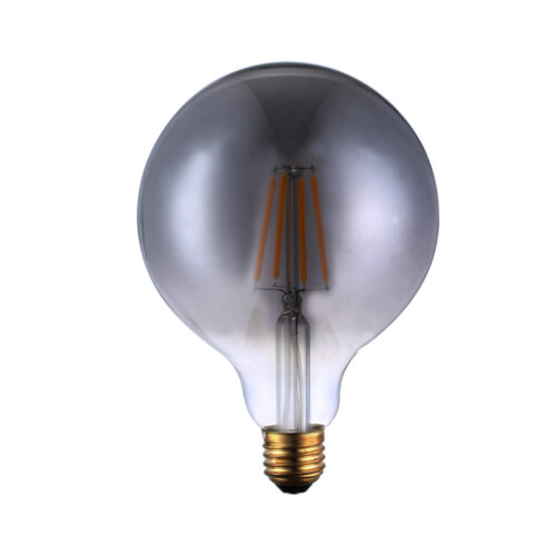 Retro LED bulb Lux E27 4W 2200K Dimm Smoke – retro led bulbs in graphite and metal alloy