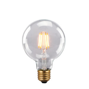 Retro LED bulb Lux LED bulb E27 6W 6w – retro led bulbs in transparent and metal alloy