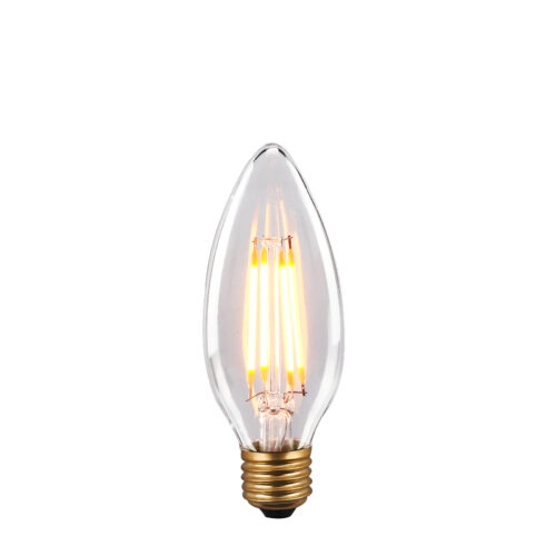Retro LED bulb Lux LED bulb E27 6W – retro led bulbs in transparent and metal alloy