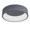 Flush mount ceiling light Lux Chiara – flush mount ceiling lights in grey and aluminium acrylic