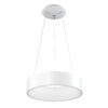 Pendant lamp Lux Chiara 32w – modern pendant lamp in white and aluminium acrylic