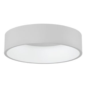 Flush mount ceiling light Lux Chiara – flush mount ceiling lights in white and aluminium acrylic