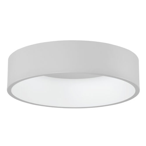 Flush mount ceiling light Lux Chiara – flush mount ceiling lights in white and aluminium acrylic