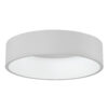 Flush mount ceiling light Lux Chiara – flush mount ceiling lights in white and aluminium acrylic