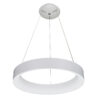 Pendant lamp Lux Chiara 42w – modern pendant lamp in white and aluminium acrylic