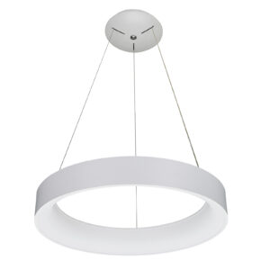 Pendant lamp Lux Chiara 42w – modern pendant lamp in white and aluminium acrylic
