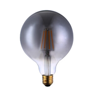 Retro LED bulb Lux E27 4W 2200K Dimm Smoke – retro led bulbs in amber and metal alloy