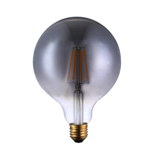 Retro LED bulb Lux E27 4W 2200K Dimm Smoke – retro led bulbs in amber and metal alloy