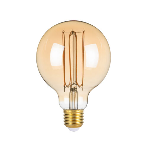 Retro LED bulb Lux E27 4W 2200K Dimm Amber 4 w – retro led bulbs in graphite and metal alloy