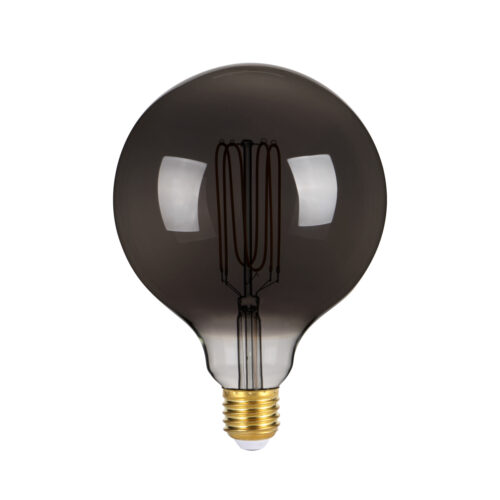 Retro LED bulb Lux E27 4W 2200K Dimm Smoke 4 w – retro led bulbs in amber and metal alloy