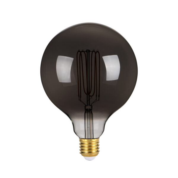 Retro LED bulb Lux E27 4W 2200K Dimm Smoke 4 w – retro led bulbs in amber and metal alloy