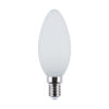 Modern LED bulb Lux E14 4.5W 3S Dimm Milky 4000K – modern led bulbs in white and metal alloy