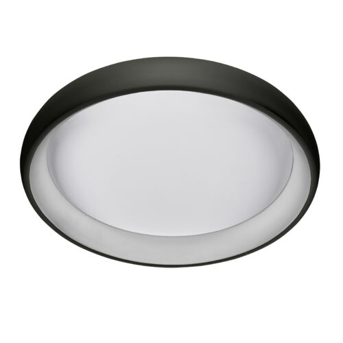 Flush mount ceiling light Lux Alessia 32w – flush mount ceiling lights in black and acrylic
