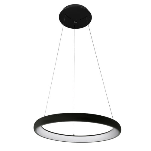 Pendant lamp Lux Alessia – modern pendant lamp in black and acrylic