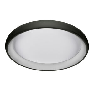 Flush mount ceiling light Lux Alessia – flush mount ceiling lights in black and acrylic