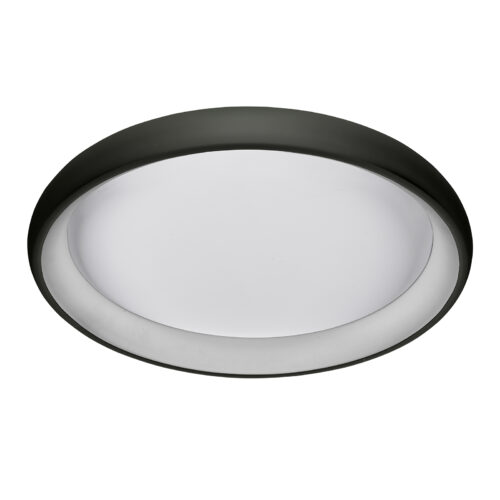 Flush mount ceiling light Lux Alessia – flush mount ceiling lights in black and acrylic
