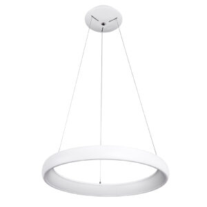 Pendant lamp Lux Alessia 50w – modern pendant lamp in white and acrylic