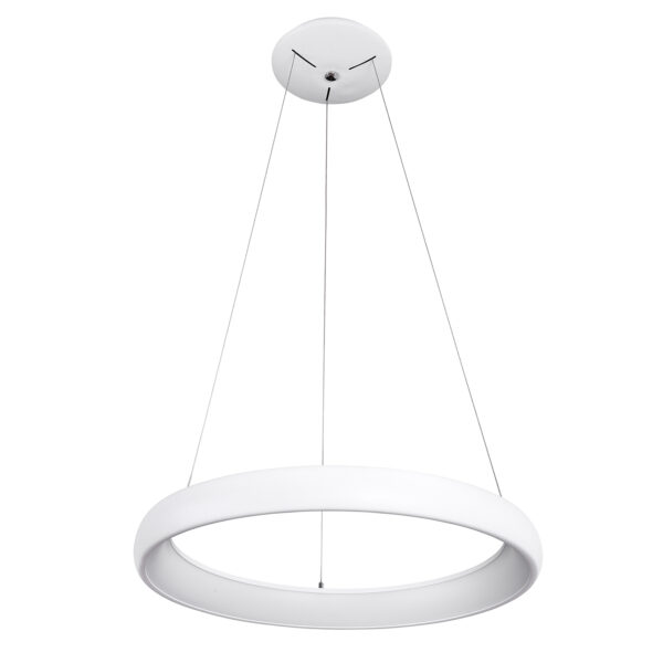 Pendant lamp Lux Alessia 50w – modern pendant lamp in white and acrylic