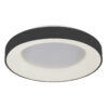 Flush mount ceiling light Lux Giulia – flush mount ceiling lights in black and aluminium acrylic