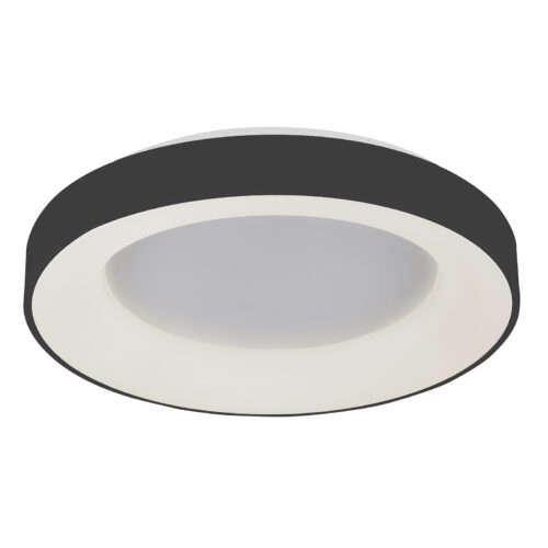 Flush mount ceiling light Lux Giulia – flush mount ceiling lights in black and aluminium acrylic