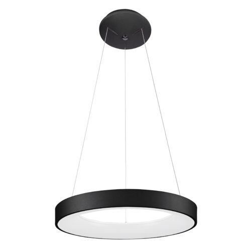 Pendant lamp Lux Giulia 40w – modern pendant lamp in black and aluminium acrylic