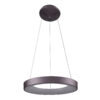 Pendant lamp Lux Giulia – modern pendant lamp in coffee and aluminium acrylic