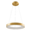 Pendant lamp Lux Giulia – modern pendant lamp in golden brushed and aluminium acrylic