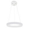 Pendant lamp Lux Giulia – modern pendant lamp in white and aluminium acrylic