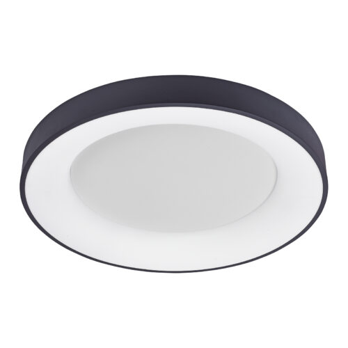 Flush mount ceiling light Lux Giulia – flush mount ceiling lights in black and aluminium acrylic