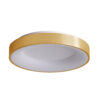 Flush mount ceiling light Lux Giulia 50w – flush mount ceiling lights in golden brushed and aluminium acrylic