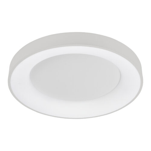 Flush mount ceiling light Lux Giulia – flush mount ceiling lights in white and aluminium acrylic