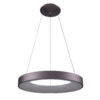 Pendant lamp Lux Giulia – modern pendant lamp in coffee and aluminium acrylic