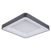 Flush mount ceiling light Lux Giacinto – flush mount ceiling lights in black and aluminium acrylic