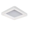 Flush mount ceiling light Lux Giacinto 50w – flush mount ceiling lights in white and aluminium acrylic