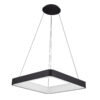Pendant lamp Lux Giacinto – modern pendant lamp in black and aluminium acrylic