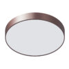 Flush mount ceiling light Lux Orbital – flush mount ceiling lights in coffee sandblasted and acrylic