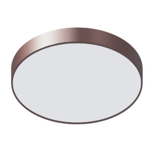 Flush mount ceiling light Lux Orbital – flush mount ceiling lights in coffee sandblasted and acrylic