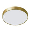 Flush mount ceiling light Lux Orbital – flush mount ceiling lights in golden sandblasted and acrylic
