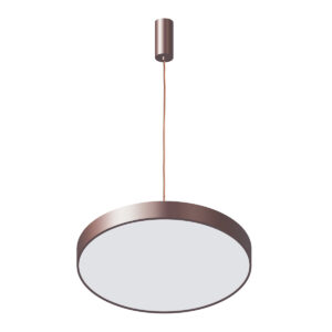 Pendant lamp Lux Orbital – modern pendant lamp in coffee