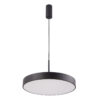 Pendant lamp Lux Orbital 35w – modern pendant lamp in sandblasted black and acrylic