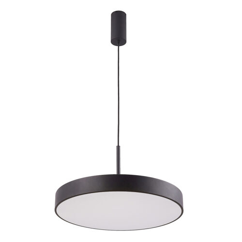 Pendant lamp Lux Orbital 35w – modern pendant lamp in sandblasted black and acrylic