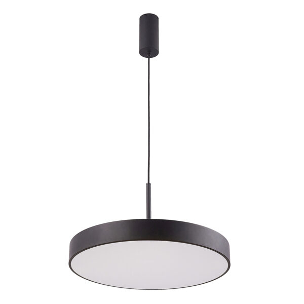 Pendant lamp Lux Orbital 35w – modern pendant lamp in sandblasted black and acrylic