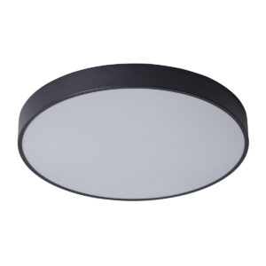 Flush mount ceiling light Lux Orbital – flush mount ceiling lights in sandblasted black and acrylic