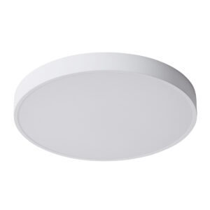 Flush mount ceiling light Lux Orbital 60w – flush mount ceiling lights in sandy white and acrylic