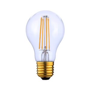 Pendant lamp Lux A60 Clear 3K – modern pendant lamp in transparent and metal alloy