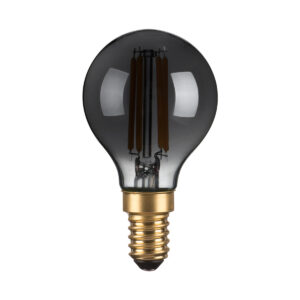 Retro LED bulb Lux E14 4W 2200K Dimm Smoke 4w – retro led bulbs in white and metal alloy