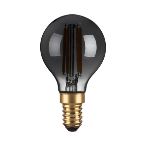 Retro LED bulb Lux E14 4W 2200K Dimm Smoke 4w – retro led bulbs in white and metal alloy