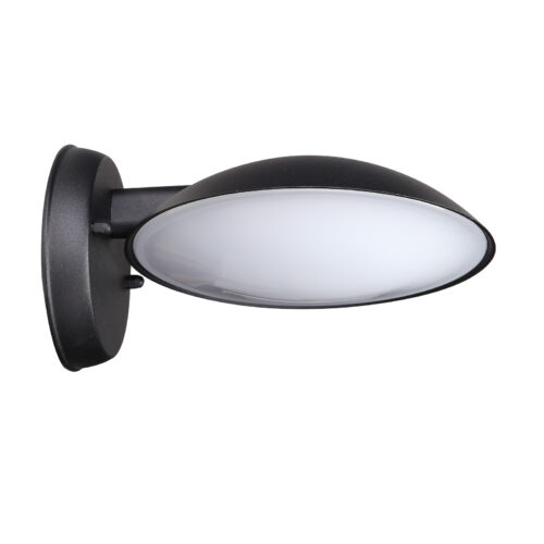 Outdoor wall light Lux Piombino – outdoor wall lights in black and aluminum